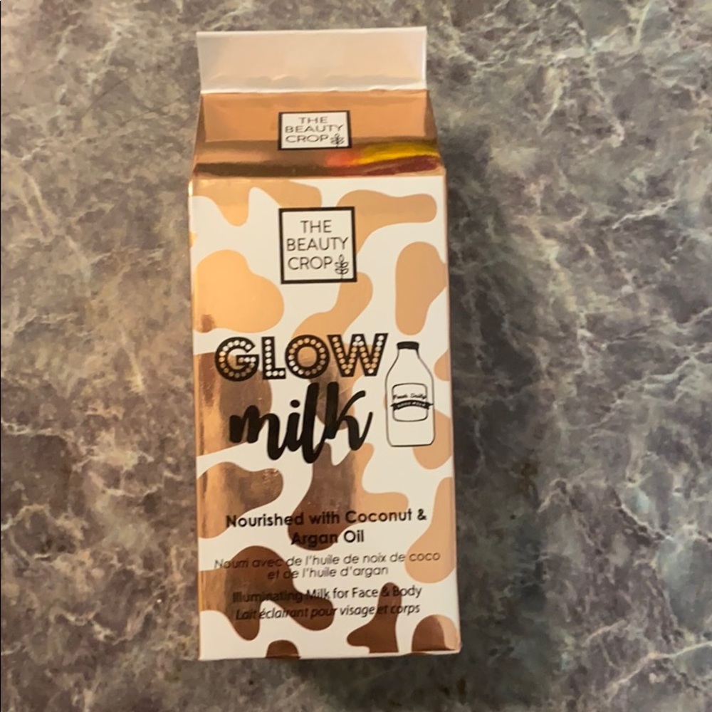 The beauty crop glow milk